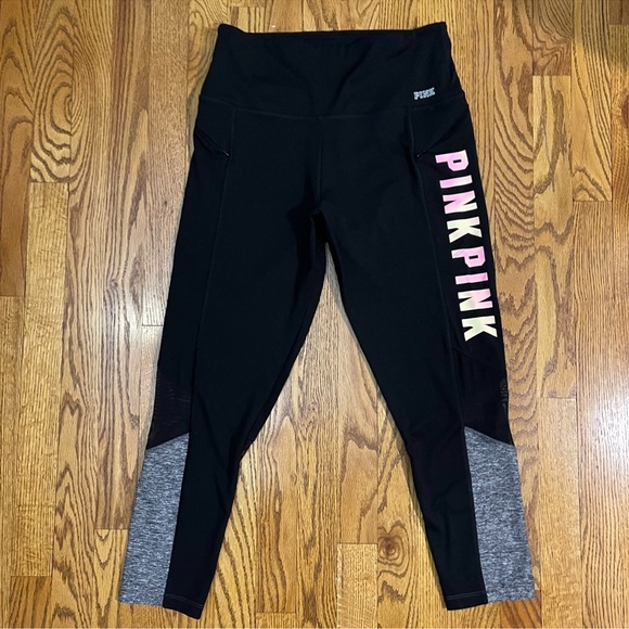 PINK Victoria’s Secret Ultimate Cropped Logo Leggings - Picture 2 of 12
